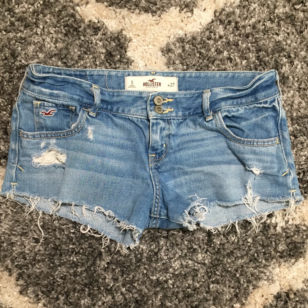 Hollister | Distressed Denim Shorts